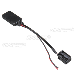 12V 12 พิน รีแอคทีฟอะแดปเตอร์บลูทูธในรถยนต์ไร้สายสเตอริโอสายเคเบิลอุปกรณ์เสริมสำหรับรถยนต์ฟอร์ดสำหรับโฟกัส เอ็มเค 2 เอ็มเค 3 สำหรับเฟียสต้า - Product Image 1