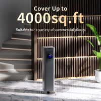 Aluminium Diffuseur d'huiles parfumées Diffuseur d'arômes Lobby d'hôtel Luxe Wifi Group Control Crearoma Diffuseur d'arômes