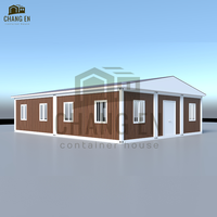 Kit de mini-maison JHCE1 40 pieds, maison préfabriquée à ossature acier pour appartement, panneaux sandwich, idéale pour hôtels, hôpitaux, salles de bain