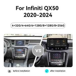 Foforfor 12,3 "Qualcomm <span class=keywords><strong>Android</strong></span> 13 Radio de coche para Infiniti QX50 2020-2024 reproductor Multimedia estéreo de coche navegación GPS Carplay - Product Image 3