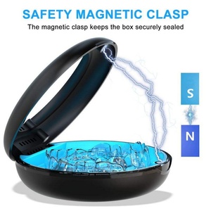 Wholesale Portable Orthodontic <b>Retainer</b> <b>Case</b> with UVC Mirror Multi-Purpose Teeth Whitening Accessory Denture Aligner - Product Image 5