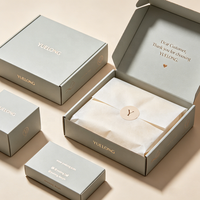 Boîtes d'expédition personnalisées avec logo pour cadeaux et artisanat, boîtes en carton ondulé pour petites entreprises, emballages cadeaux