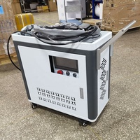 Machine de nettoyage du bois laser à fibre de type impulsion pour sac à dos 100 300 500 watts