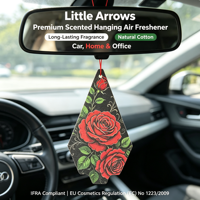 Diffuseur d'air en papier de coton de luxe Little Arrows, évaporation naturelle, parfum longue durée, 12*7cm, style suspendu, vente en gros mondiale