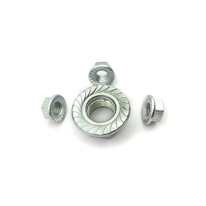 <span class=keywords><strong>Hex</strong></span> mặt bích <span class=keywords><strong>Nut</strong></span> với răng cưa DIN 6923 M6 M7 M8 M10 M12 - Product Image 2