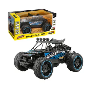 1:10 2.4G Full Function R/C High Speed Rally Racer Offroad Truck Remote Control Toy Monster Truck Cross-country Model For Kids