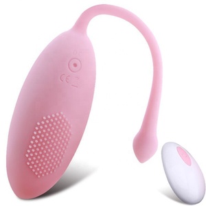 Control remoto inalámbrico para masturbador femenino Egg Jump con llama de vibración táctil coqueta Vibrador de carga conveniente para parejas - Product Image 5