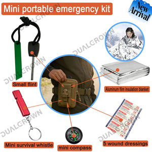 <span class=keywords><strong>Mini</strong></span> Kit da Cucina Portatile per Campeggio, Tazza con Manico Pieghevole e Kit di Emergenza per Escursioni e Campeggio all'Aperto - Product Image 4