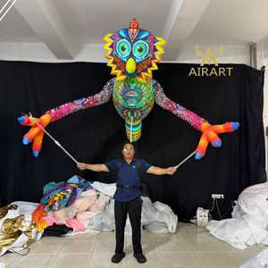 Marioneta Inflable <span class=keywords><strong>de</strong></span> Insecto Alebrije Clásica en Oferta con Luz LED para el Día <span class=keywords><strong>de</strong></span> Muertos en México, Desfile <span class=keywords><strong>de</strong></span> Halloween - Product Image 1