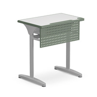 Table de conférence et de formation pliante, combinable, simple, moderne, mobile, en PVC, pour bureau/formations/salle de classe, modulable