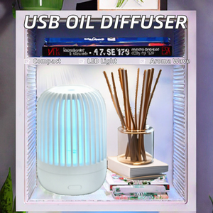 USB điện mini hương liệu tạo độ ẩm không cần nước tinh dầu khuếch tán với 200ml công suất dầu thơm Refill - Product Image 6