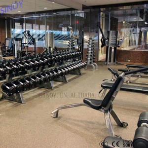 Miroir en verre avec support en vinyle résistant aux chocs pour club de fitness - Product Image 2