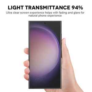 9H Chất lượng cao Tempered Glass bảo vệ màn hình cho Samsung S24 S24 + vân tay mở khóa HD rõ ràng điện thoại di động phim - Product Image 4