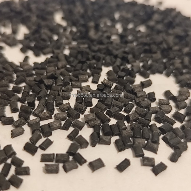 Modified PA Material Compounding Parts Plastic Resin Polyamide66 PA66 CF35 Carbon Fiber Reinforced for Drone High Strength