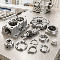 Servicio de Mecanizado CNC, Piezas Mecanizadas de Precisión, Componentes Personalizados de Aluminio y Acero, Fresado, Torneado y Perforación OEM para Mecanizado
