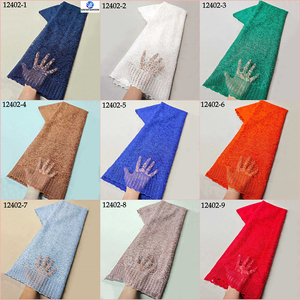 Nouveau Tissu en Dentelle Guipure <span class=keywords><strong>Blanche</strong></span> Sinya, <span class=keywords><strong>Broderie</strong></span> 5 Yards, Dentelle Soluble dans l'Eau Écologique, Dentelle Cordon Africaine Traditionnelle de Luxe - Product Image 2