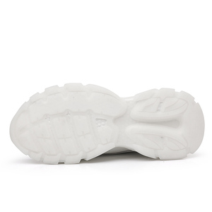 Chaussures décontractées pour hommes de qualité supérieure, en cuir fendu blanc, à lacets, respirantes, pour la marche et la course, personnalisables avec votre propre logo - Product Image 3