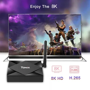 Tanix <span class=keywords><strong>TX6s</strong></span> แอนดรอยด์10 4K กล่องทีวี ALLWINNER H616 Quad Core 4G + 64G dual WiFi BT4.0มีเดียอุปกรณ์สตรีมมิ่งอัจฉริยะกล่องด้านบน - Product Image 5