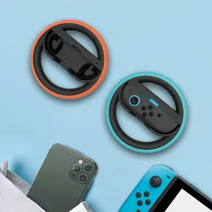 Impugnatura per volante volante da corsa per Nintendo <span class=keywords><strong>Switch</strong></span> 2 Joy Con accessori per gioco impugnatura a mano porta ruote per <span class=keywords><strong>Mario</strong></span> Kart World - Product Image 6
