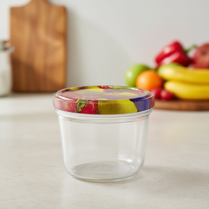 Pot à visser avec couvercle, lot de 6 bouteilles de rangement - Product Image 3