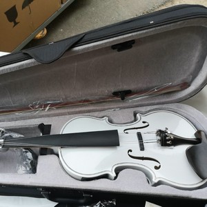 Violín de madera eléctrico electroacústico para rendimiento profesional adultos principiantes niños - Product Image 1