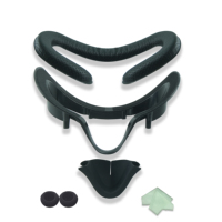 Accessoires de couverture de nez en matériau souple EVA à montage d'interface faciale confortable, respirant et facile à installer pour Valve Index vr