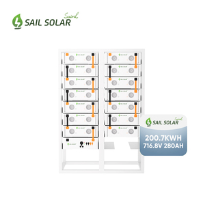 Paket baterai <span class=keywords><strong>LiFePO4</strong></span> penyimpanan energi surya, layar tegangan tinggi 563.2V 280ah 157kWh 200kWh - Product Image 4