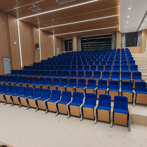 Chaises empilables en métal bon marché en gros pour les salles de réception, les événements, les hôtels, les églises, les théâtres - Product Image 2