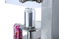 Selladora de latas de papel de Metal eléctrica semiautomática para máquina de enlatado de bebidas