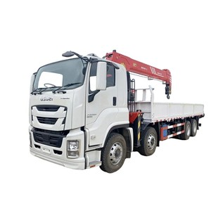 รถบรรทุกติดเครน ISUZU GIGA 16 ตัน 8x4 บูมตรง ยกไฮดรอลิก สำหรับงานยกของหนัก จากโรงงานโดยตรง - Product Image 5