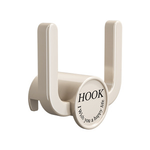 <b>Hook</b> Wall-mounted Slipper Rack Adhesive Installation Durable Minimalist Design Bathroom Storage <b>Hook</b> - Product Image 1