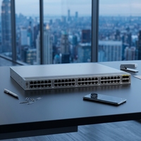 Switch Pusat Data Berkinerja Tinggi 3.6 Tbps N9K-C93180YC-EX dengan 48x 10/25G SFP28 dan 6x 40/100G Port Uplink