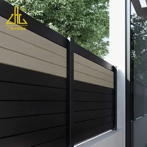 ZHONGLIAN Metal outdoor privacy screen pannelli di recinzione decorativi recinzione in alluminio tagliato al laser per facciata