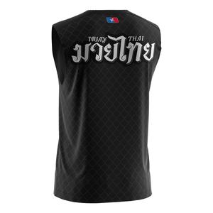Ropa Deportiva Ligera Sublimada de Moda, Pantalones Cortos de Muay Thai, Uniforme de Boxeo, Chaleco Deportivo - Product Image 4
