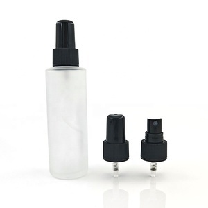 Frosted Glass Serum Pump <strong>Top</strong> 24/410 28/410 <strong>Black</strong> White <strong>Sprayer</strong> Fine Mist <strong>Top</strong> Cap - Product Image 4