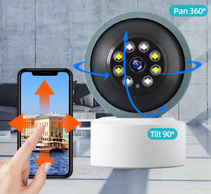 Caméra de <span class=keywords><strong>surveillance</strong></span> pour bébé et animaux de compagnie de qualité supérieure, FHD 1080p, Wifi, caméra IP, moniteur pour bébé, suivi intelligent sans fil, caméras Wifi - Product Image 3