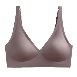 Sujetador sin costuras con textura de gelatina para mujer, bralette de realce sin aros de inspiración francesa, alisado lateral para moldear la espalda - Product Image 6