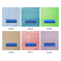 Rouleau de peinture à effet relief de haute qualité pour créer des motifs texturés et artistiques sur les revêtements muraux