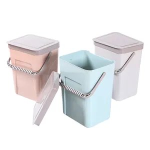 Rabatt Kunststoff Abfall Für Küche Waschen Zimmer Müll Kann Innen Runde Papier Wurf Bin