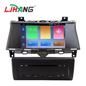 LJHANG android 10.0 2 + 16g auto radio gps per auto dvd player per honda accord 8 sistema multimediale di video audio dvd player con GPS USB