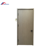 Puerta Interior de Madera Sólida Posmoderna con Acabado Personalizado en Color para Oficina y Patio