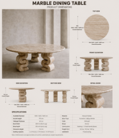 Table basse en onyx sur mesure haut de gamme YUSHI, table centrale en pierre naturelle artisanale pour projets hôteliers et villas de luxe
