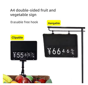 Scaffale del supermercato leggero cartellino del prezzo e porta insegne <span class=keywords><strong>per</strong></span> la visualizzazione di <span class=keywords><strong>cartellini</strong></span> dei <span class=keywords><strong>prezzi</strong></span> ed etichette - Product Image 2