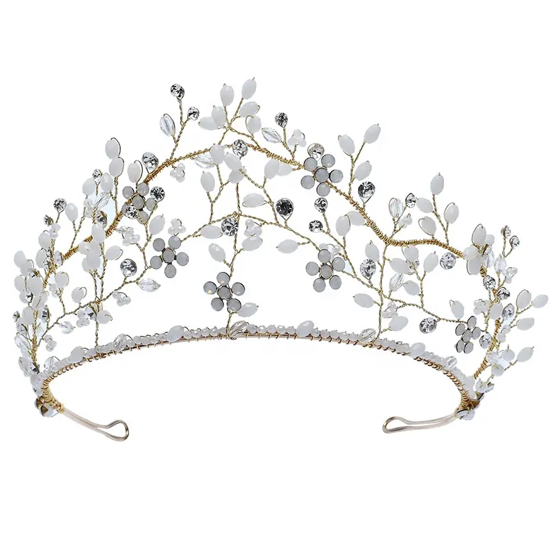 2020 Haaraccessoires Kristal Haarbanden Strass Kroon Prinses Tiara Bridal Voor Vrouwen