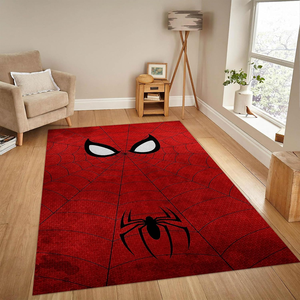 <span class=keywords><strong>Tapis</strong></span> en toile d'araignée <span class=keywords><strong>rouge</strong></span>, impression numérique 3D, parfait pour la <span class=keywords><strong>chambre</strong></span> d'enfant, la <span class=keywords><strong>chambre</strong></span> à coucher, la salle de jeux et la décoration de la maison, <span class=keywords><strong>tapis</strong></span> de sol - Product Image 1