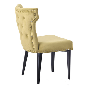 Silla de Comedor Ergonómica de Metal para Restaurante, Diseño Europeo con Tapicería Italiana de Lujo, <span class=keywords><strong>Muebles</strong></span> de Hotel - Product Image 2