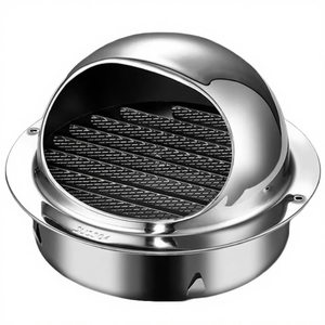 Sistema HVAC, Grelha de Ventilação de Alumínio, Aço Inoxidável e Plástico para Saída e Retorno de Ar - Product Image 1