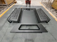 Hardtop en aluminium 4x4 pour pick-up, imperméable, pour Ranger, Canopy, Toyota Hilux, VW Amarok, Nissan Navara, Isuzu DMax