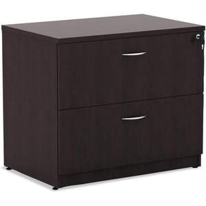 Archivador Lateral Alera Serie Valencia con 2 Cajones para Documentos Tamaño Legal/Carta, Color Espresso, 34 x 22.75 x 29.5 Pulgadas, para Oficina o Taller, Panel de Madera - Product Image 5