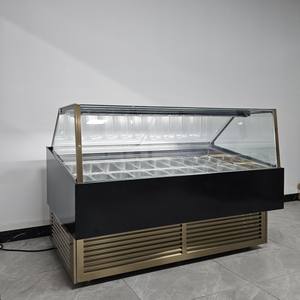 Refroidisseur d'air à température unique HAIYAO DSCF-1200L pour <span class=keywords><strong>vitrine</strong></span> à crème glacée avec fenêtre, type climatique N-ST - Product Image 4